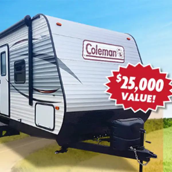 Win a 2017 Coleman Travel Trailer Granny's Giveaways