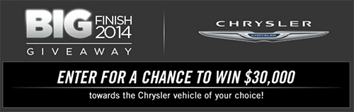 Win $30,000 Towards A New Chrysler