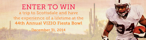 Win VIP trip to Fiesta Bowl
