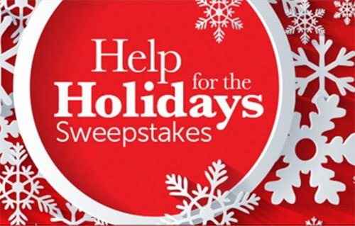 Help For The Holidays Sweepstakes