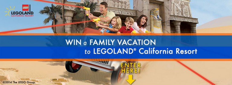 Win a Family Vacation to Legoland in San Diego