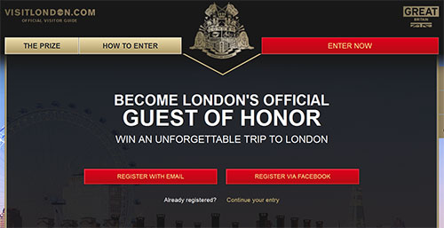 Win A Trip To London