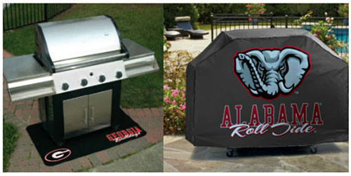 Win a College Football Team Themed Grill Mat & Cover from Mr. Bar-B-Q