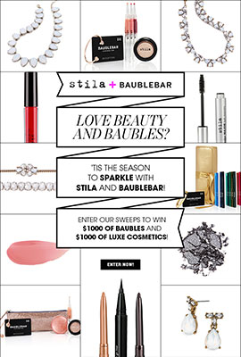 Win $1,000 Of Baubles & $1,000 Of Luxe Cosmetics