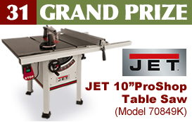 Win a ProShop Table Saw & Daily Prizes