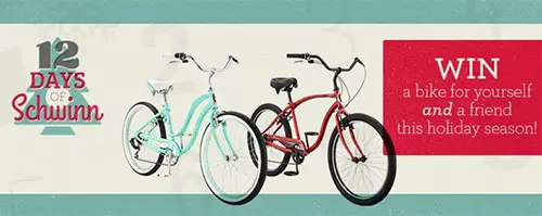 Win A Schwinn For You & A Friend