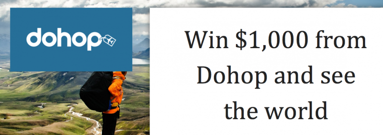 Win $1,000 to Travel from Dohop