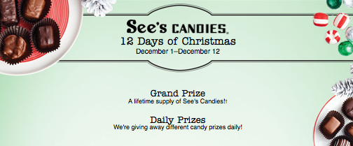 Win a Lifetime Supply of See’s Candies