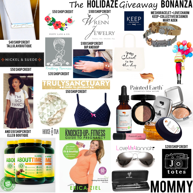 Win Prize Packages for Moms, Boys, Girls, and Babies