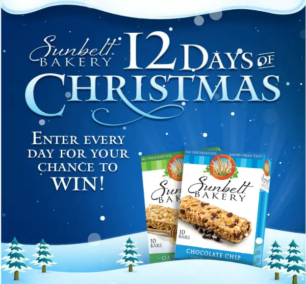 Win Sunbelt Bakery Bars