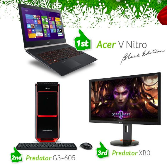 Win an Acer V Nitro Laptop