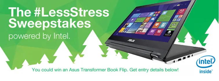 Win an Asus Transformer Book Flip (ARV $749.99)