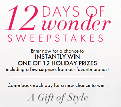 Ann Taylor: Win An Instant Prize