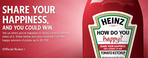 Heinz: Win $5,700