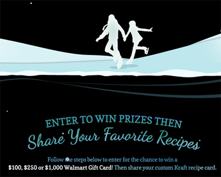 Win A $1,000 Walmart Gift Card From Kraft