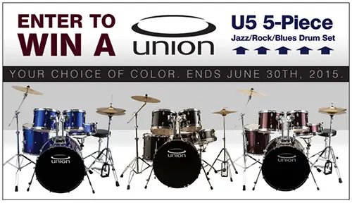 Win A U5 5-Piece Drum Set