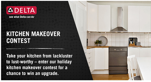 Win A Kitchen Makeover From Delta