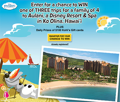 Win A Trip For 4 To Hawaii