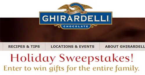 Win A Ghiradelli Gift Pack