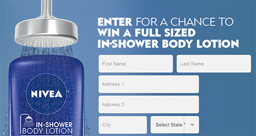 Win A Full Sized Nivea In-Shower Body Lotion