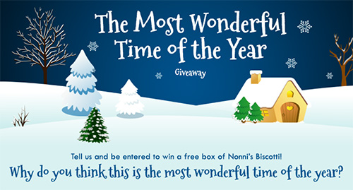 Win A Box Of Nonni Biscottis