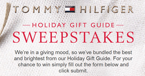 Win A Tommy Hilfiger Holiday Bundle