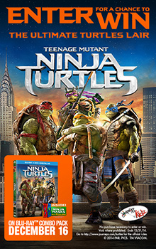 Win The Ultimate Turtles Lair Entertainment System