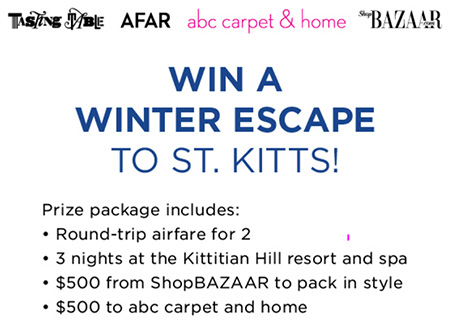 Win A Winter Escape To St. Kitts