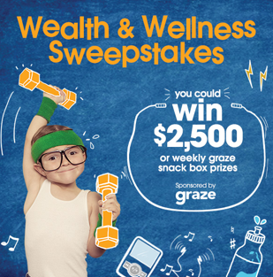 Win $2,500 from Valpak & Graze