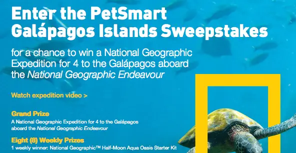 Win a Trip to Galapagos Islands