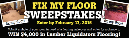Win a $4,000 Flooring Makeover