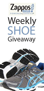 Win Weekly $100.00 Zappos.com Gift Cards