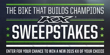 Win a 2015 Kawasaki Motorcycle