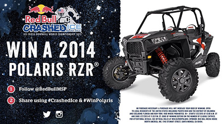 Win a 2014 Polaris RZR XP 1000 EPS SxS (ARV: $20,299)