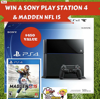 Win A Sony Play Station 4 & Madden NFL 15