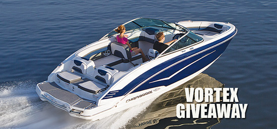 Win A Chaparral Vortex Boat