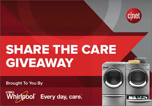 Win A Whirlpool Duet Washer & Dryer