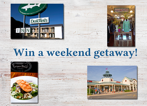 Win a Weekend Getaway To Delaware