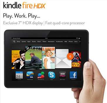 Win A Kindle Fire HDX
