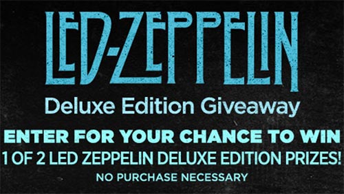 Win A Led Zeppelin Deluxe Edition Pack