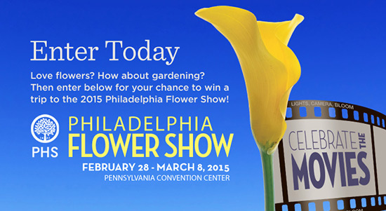 Win A Trip To The Philadelphia Flower Show
