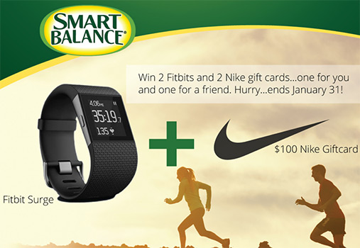 Win 2 Fitbits & 2 Nike Gift Cards