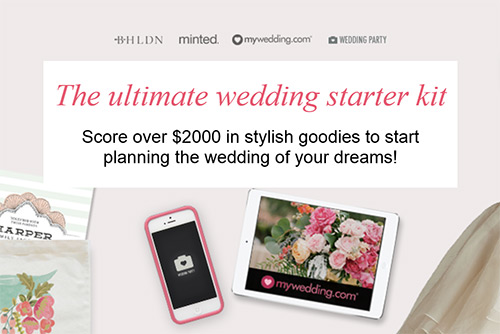Win An Ultimate Wedding Starter Kit