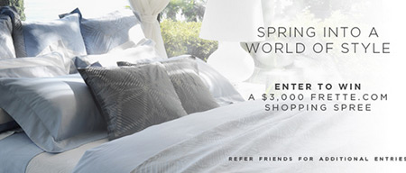 Win $3,000 Fine Linens