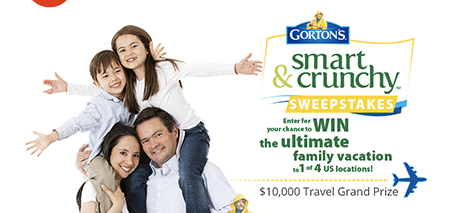 Win a $10,000 Grand Prize Family Vacation for Four