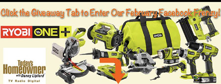 Win a $1,250 Ryobi+ Tools Package