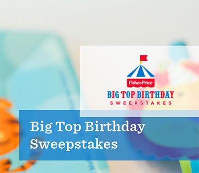 Win A Fisher Price Birthday Party