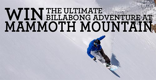 Win A Mammoth Mountain Adventure
