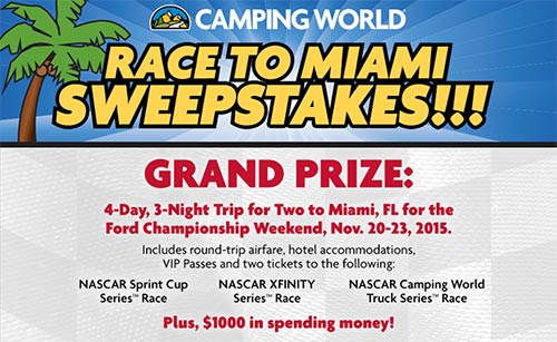 Win A Trip To The Ford Championship Weekend