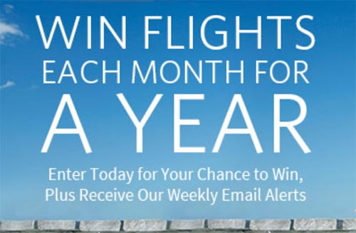 Win Flights For A Year